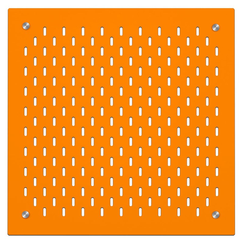 پگ بورد تخته کاربردی مدرن فولادی نارنجی رنگ به همراه پک کامل ابزارک ها کوچک