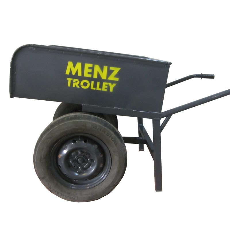 فرغون دو چرخ  درجه یک بلوک زنی( MENZ TROLLEY)