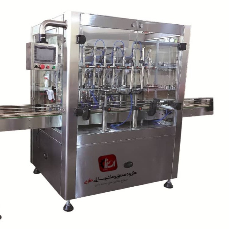 دستگاه پرکن مایعات سیلندر و پیستونی