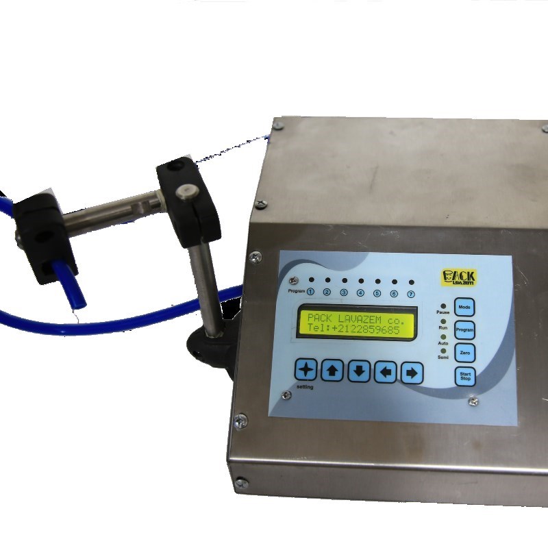 دستگاه پرکن مایعات رقیق (با پمپ دیافراگمی)