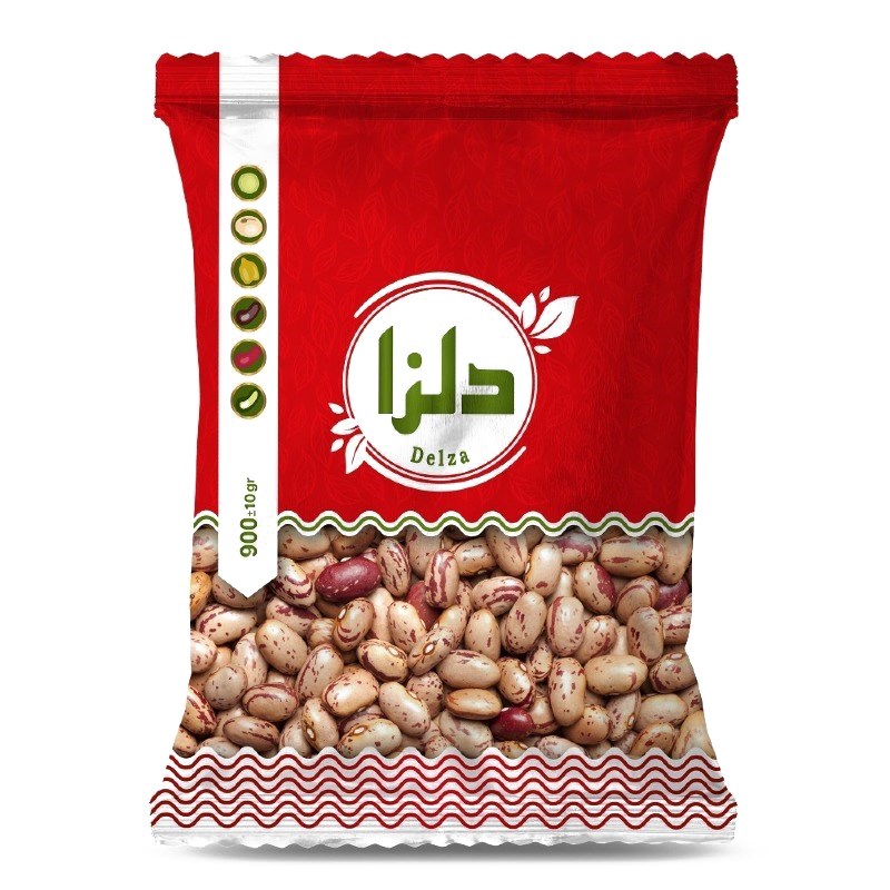 لوبیا چیتی دلزا 900گرمی 