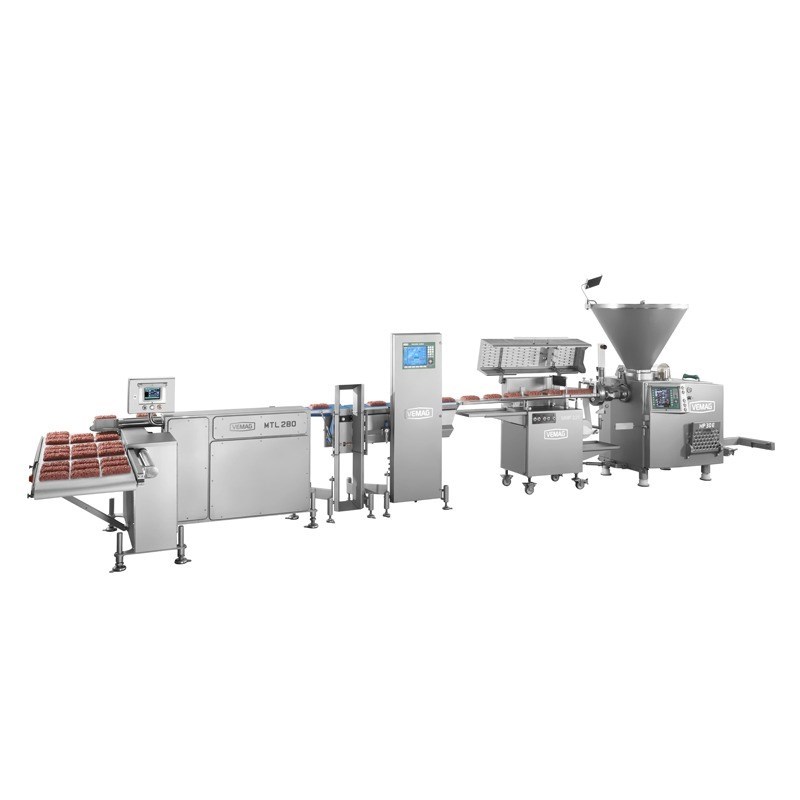 دستگاه خط پرس کن گوشت چرخ کرده ، فوندانت ، برند ومگ VEMAG آلمان مدل MMP220- 223