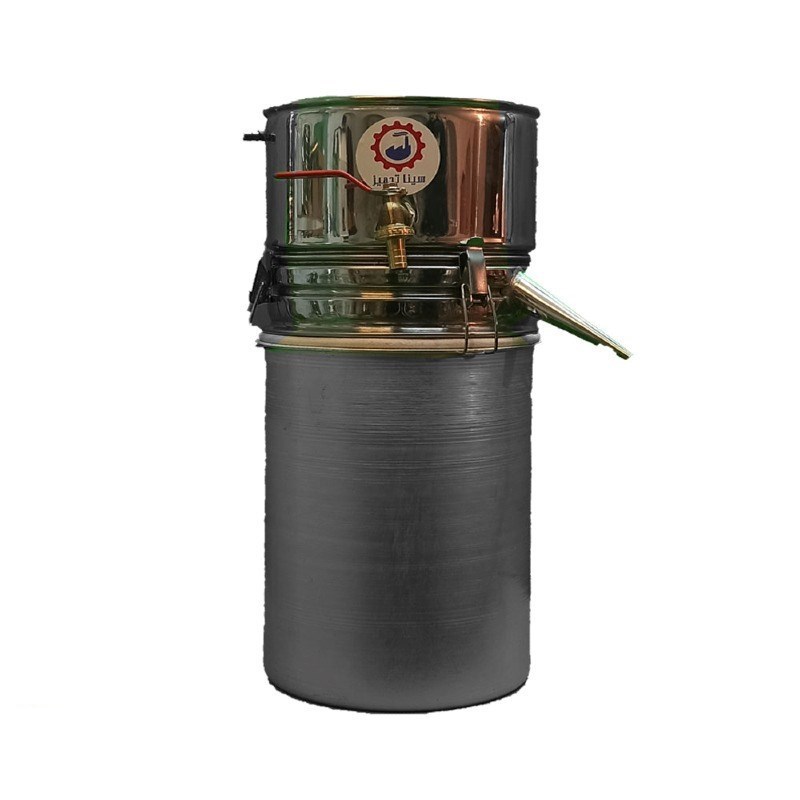 دستگاه عرقگیر و گلاب گیر سایز ۱ (۱۰ لیتری )