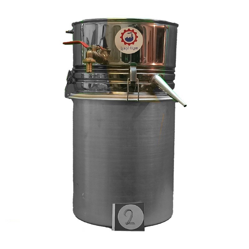 دستگاه عرقگیری و دستگاه تقطیر و گلابگیر