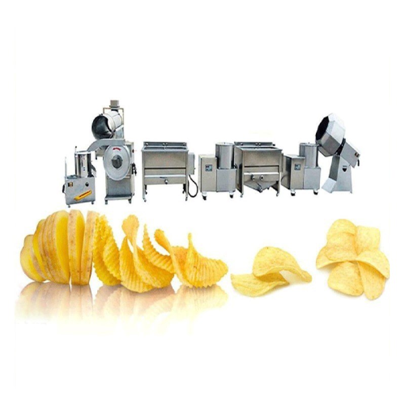 خط تولید چیپس سیب زمینی و خلال فرنچ سیب زمینی