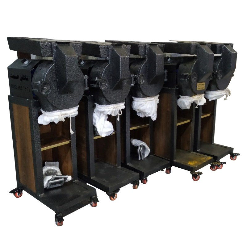 دستگاه آسیاب زرد چوبه سنجد هسته خرما گندم و جو