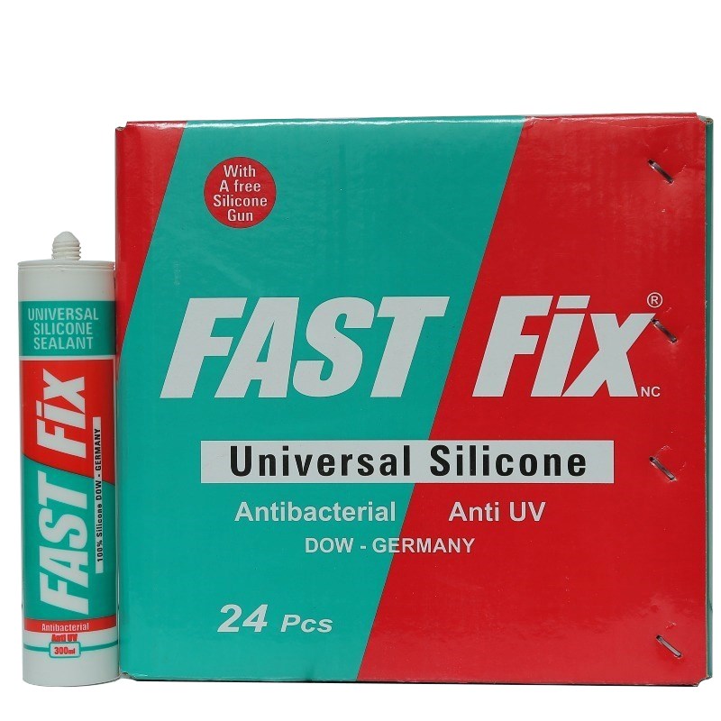 چسب سیلیکون آکواریوم فست فیکس شفاف