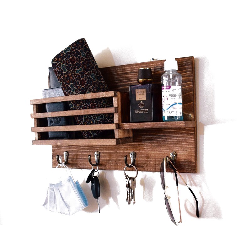 جاکلیدی دیواری چوبی AR211