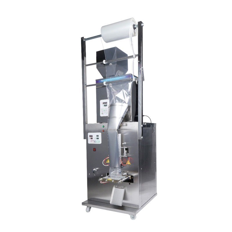 دستگاه پرکن بسته بندی حبوبات 5-500گرم سه طرف دوخت