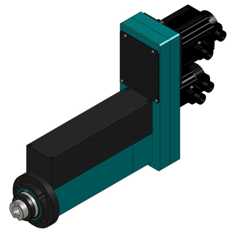 یونیت سروو سوراخکاری و قلاویز زنی 20 با فلنج