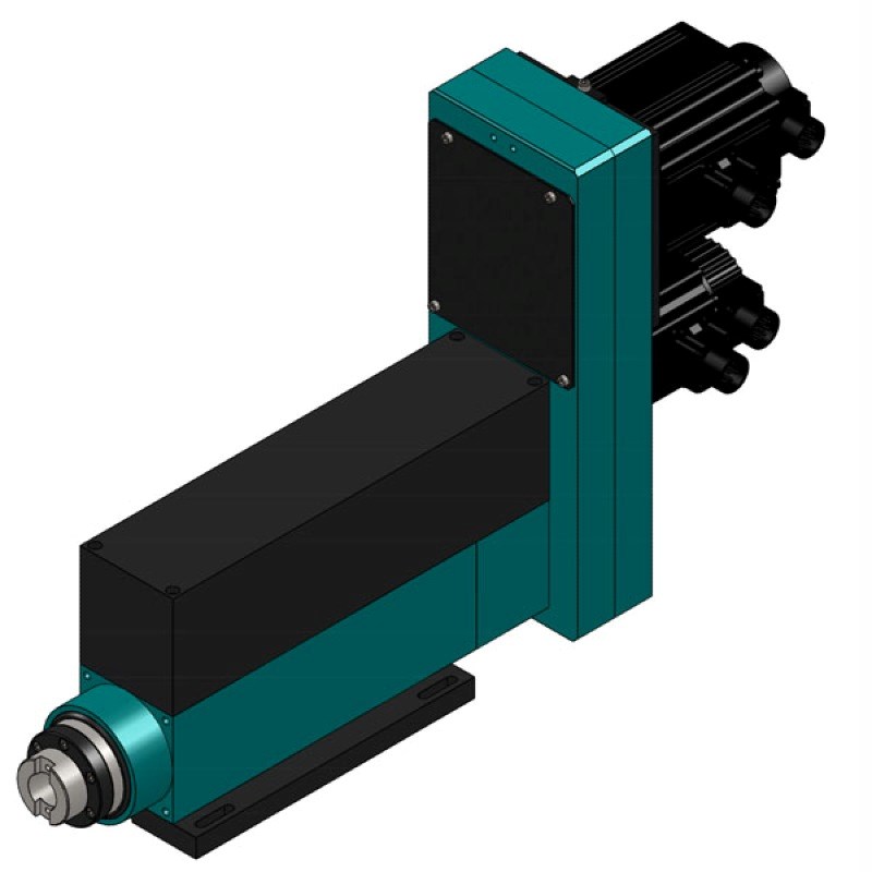 یونیت سوراخکاری و قلاویز زنی 20سروو بدون فلنج