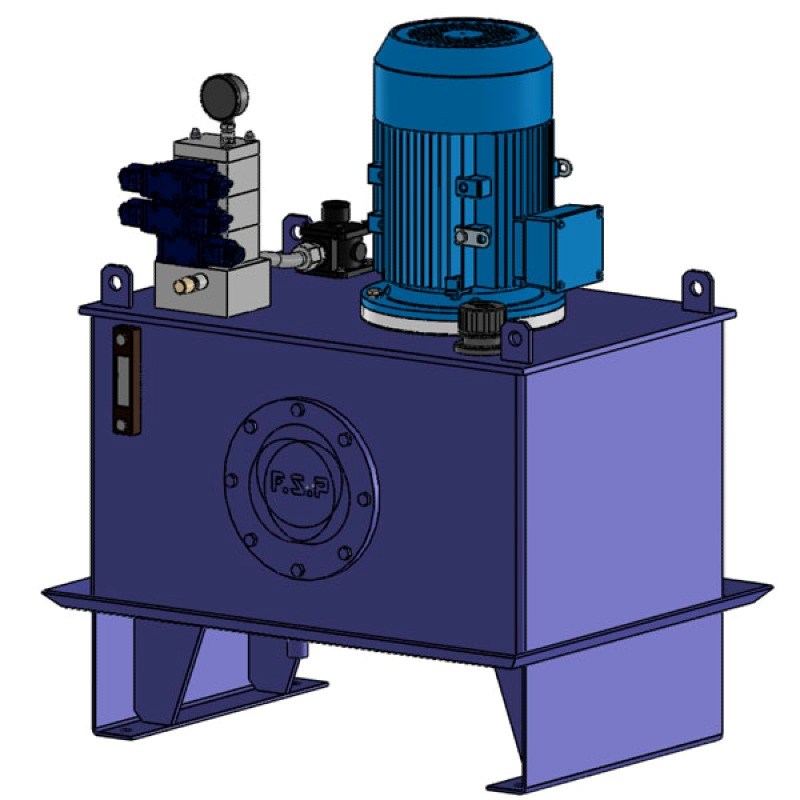 پاورپک هیدرولیکی 100 لیتر
