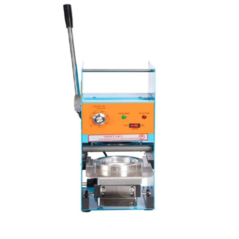 دستگاه پلمپ دهانه گرد لیوانی دستی