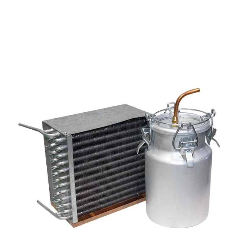 دستگاه تقطیر و عرق گیری ۲۰ لیتر با خنک کننده برقی