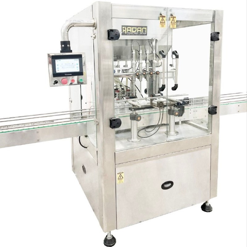 دستگاه پرکن خطی 6 نازل اتوماتیک