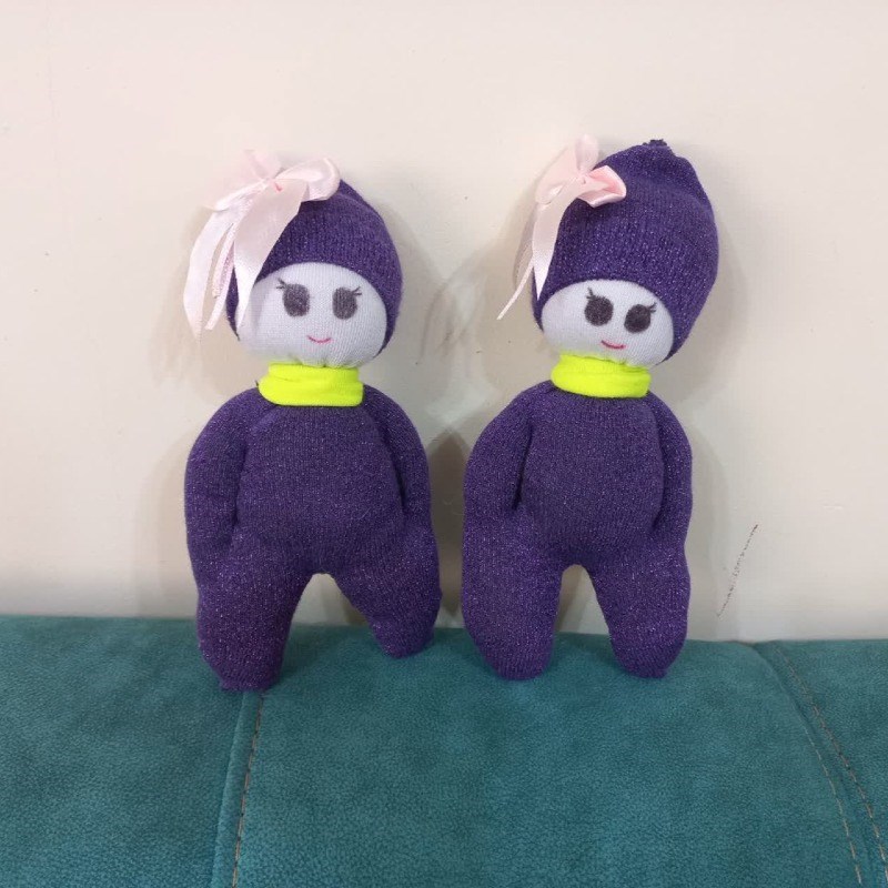 انواع عروسک های جورابی زیبا