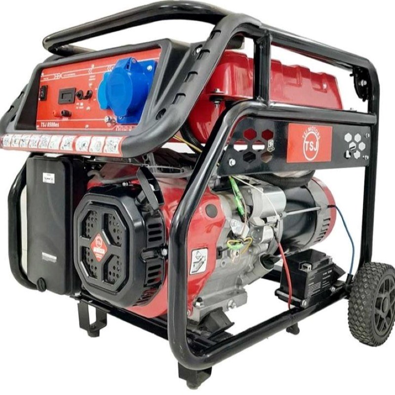 موتور برق 5 7 کیلو وات تی اس جی TSJ8500ES استارتی