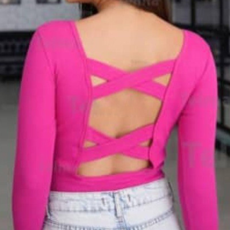 بادی پشت بند دار آستین دار