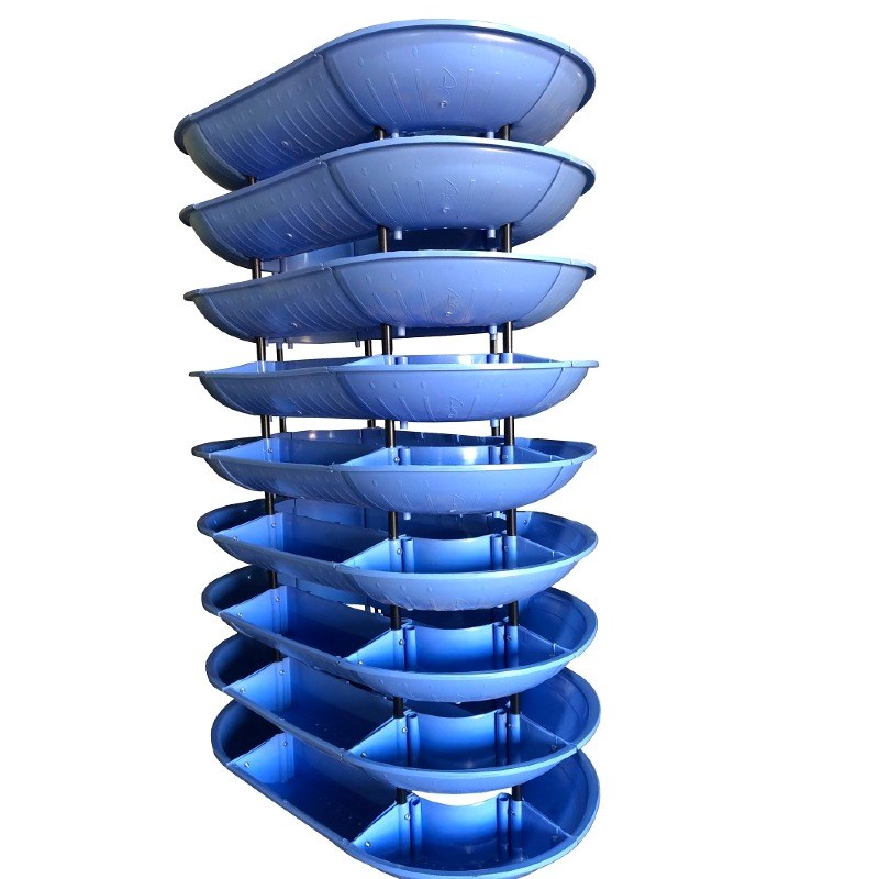 فلاورباکس شهری هیلدا گلدان طبقاتی بیضی شکل مدل B-9