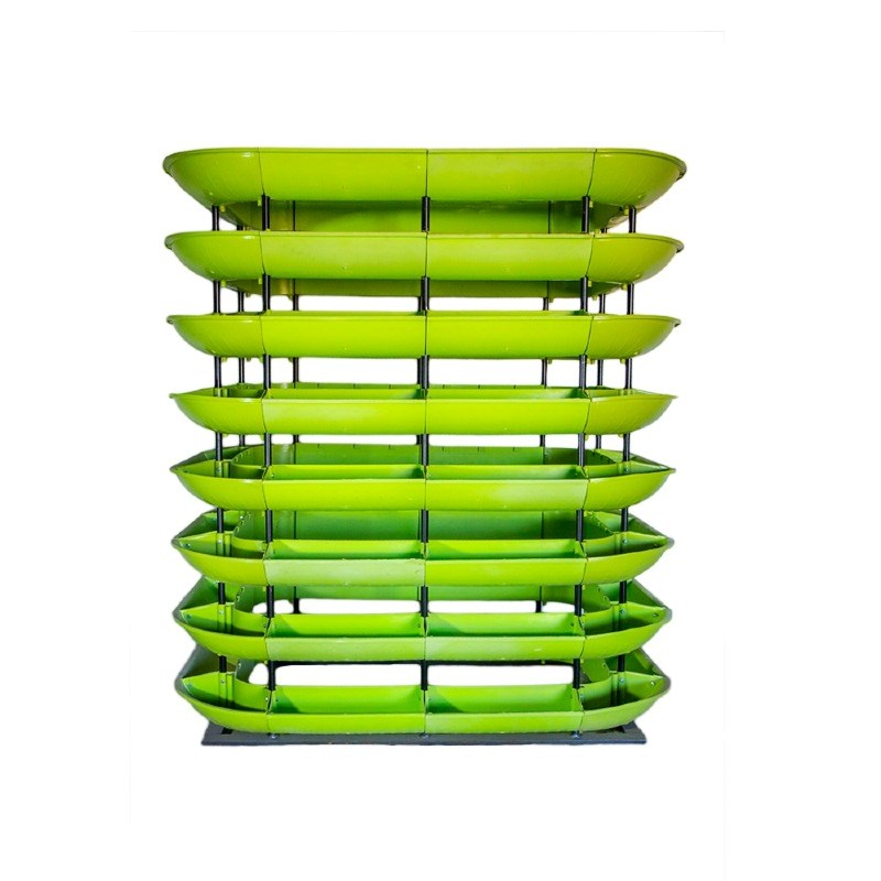 گلدان طبقاتی فلاورباکس شهری طبقاتی مستطیل مدل C-9