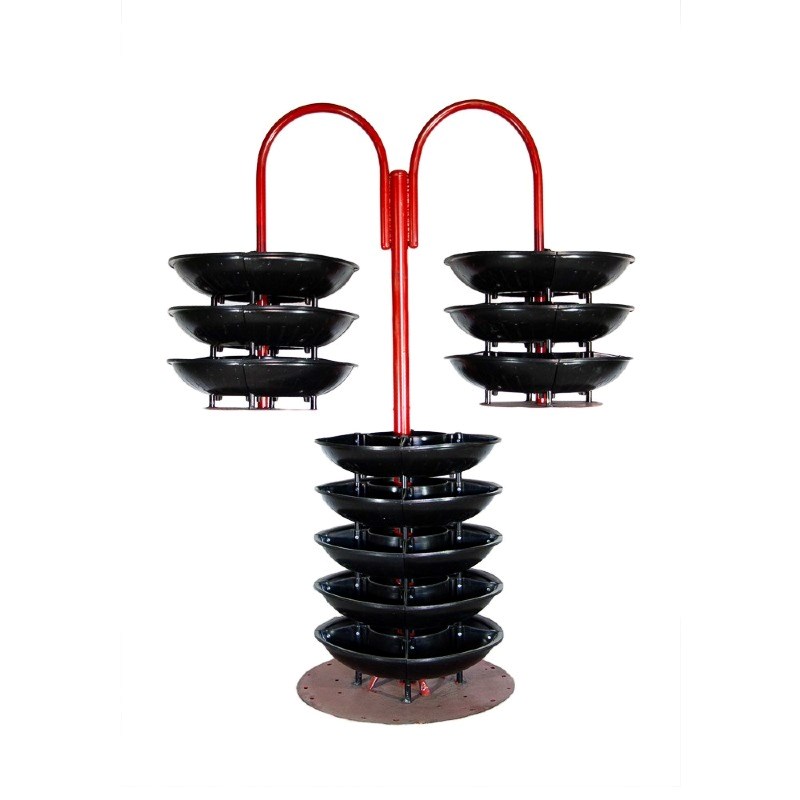 فلاورباکس شهری طبقاتی سازه ای هیلدا گلدان طبقاتی طرح نخل مدل N-11