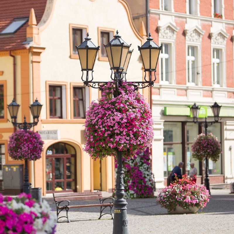 فلاورباکس پایه ستون گلدان طبقاتی پایه چراغ مدل S-2