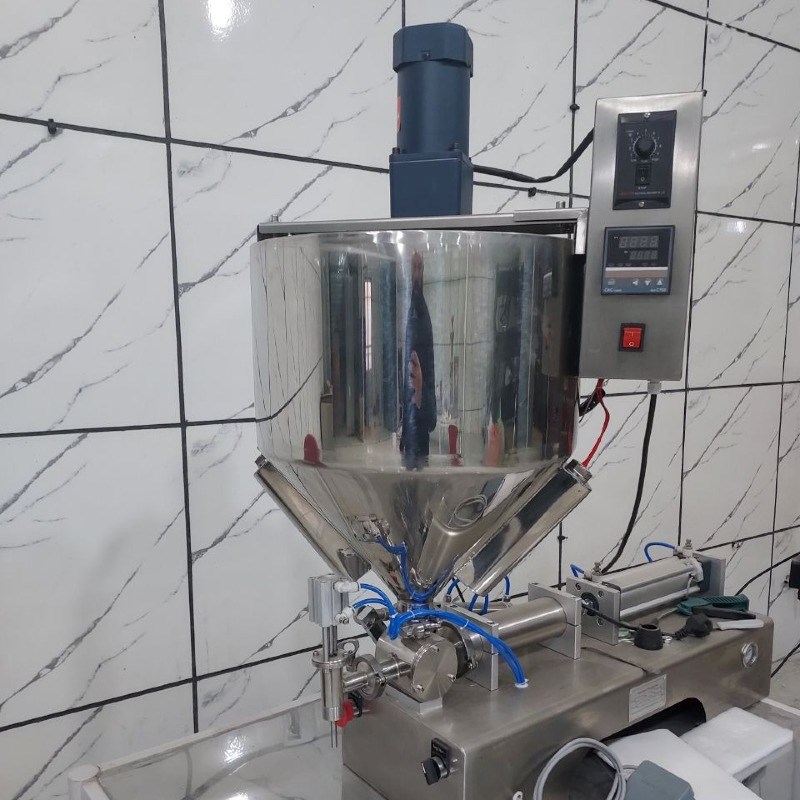 دستگاه پرکن مایعات غلیظ و رقیق ساخت چین مناسب عسل شیره و سایر