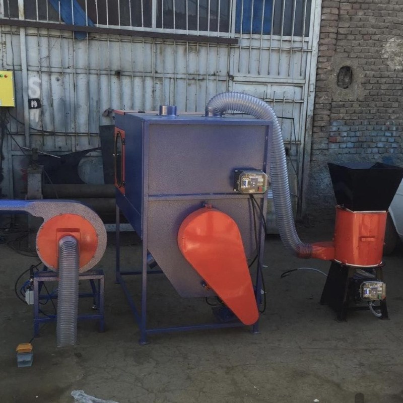 دستگاه همزن و پرکن الیاف کوسن