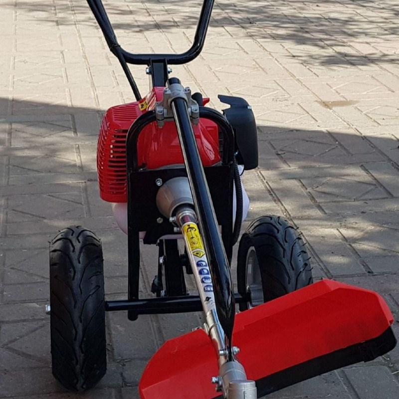علف تراش چمن زن علف زن چرخدار کالسکهای