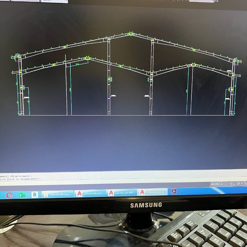 نقشه شاپ دهانه ٢٠ آماده
