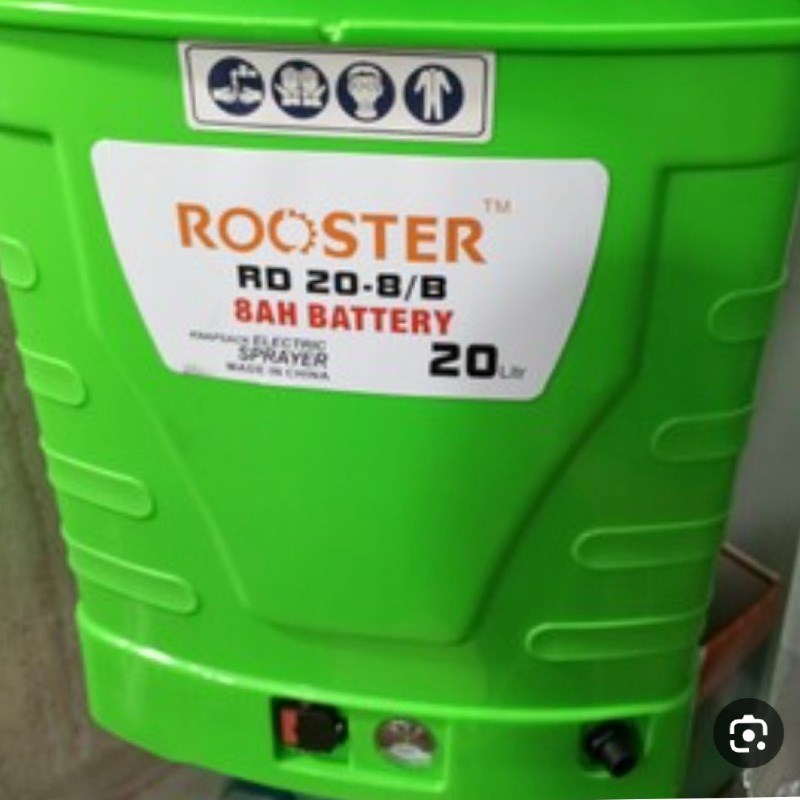 سمپاش 20لیتری شارژی و دستی روستر