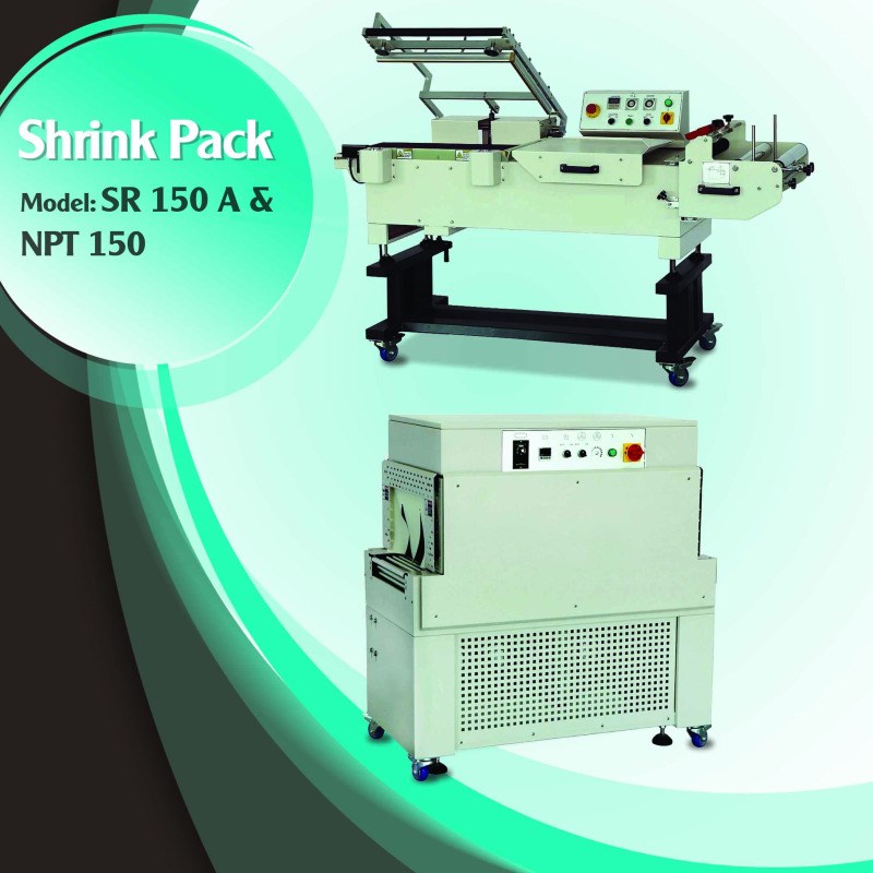 دستگاه شرینک پک SR150 NPT150