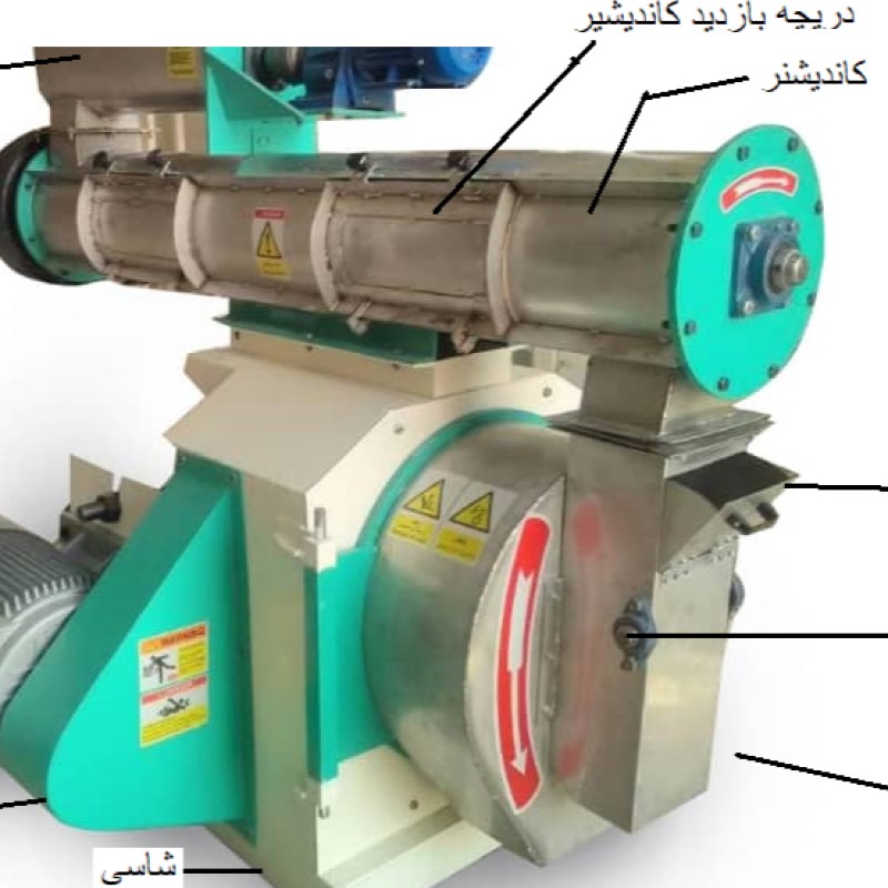 خط تولید کامل خوراک دام و طیور 