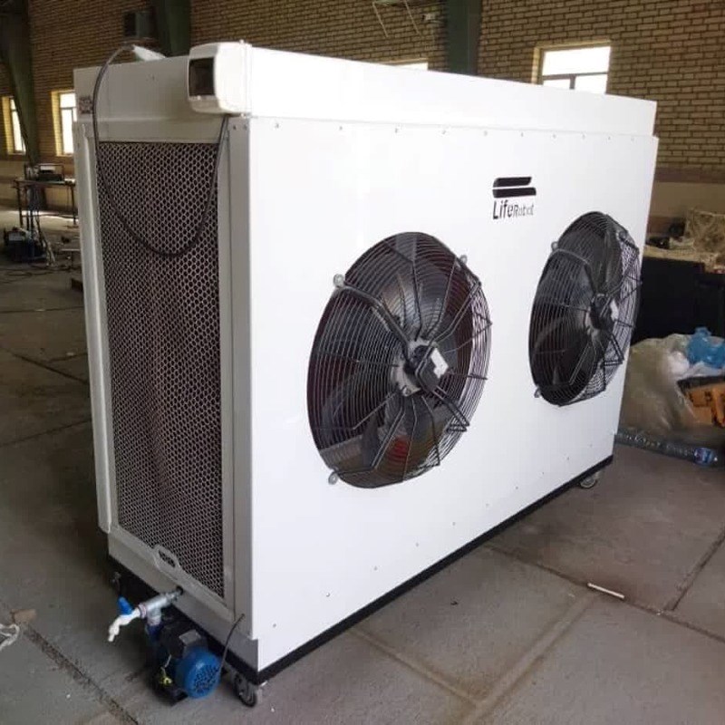 کولر آبی ، پد سلولزی ، سانتریفیوژی و اکسیال