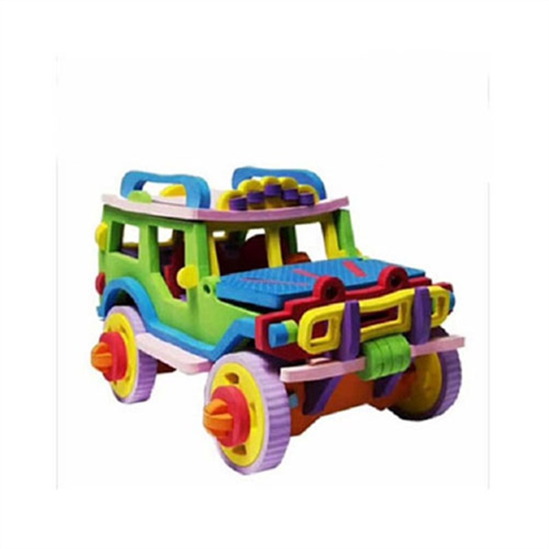 پازل سه بعدی جیپ