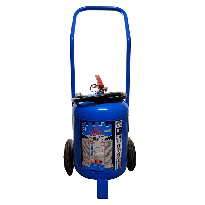 کپسول آتش نشانی آب و گاز دژ 25 کیلوگرمی