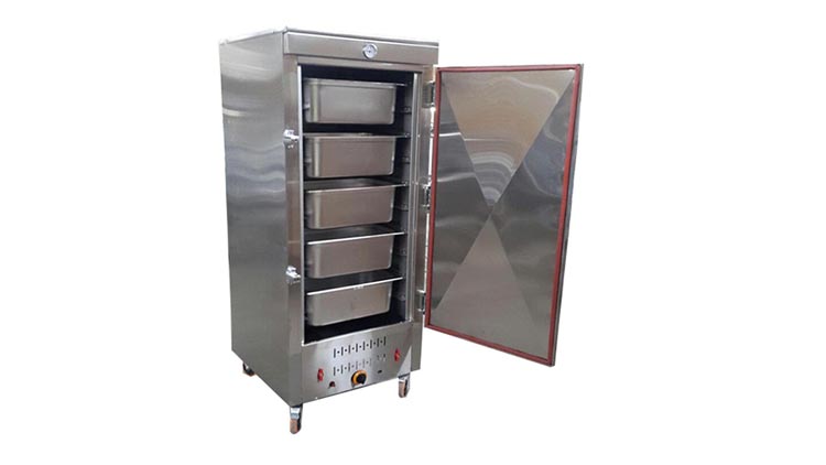 دستگاه بخار پز صنعتی گازی ایستاده مدل GM02