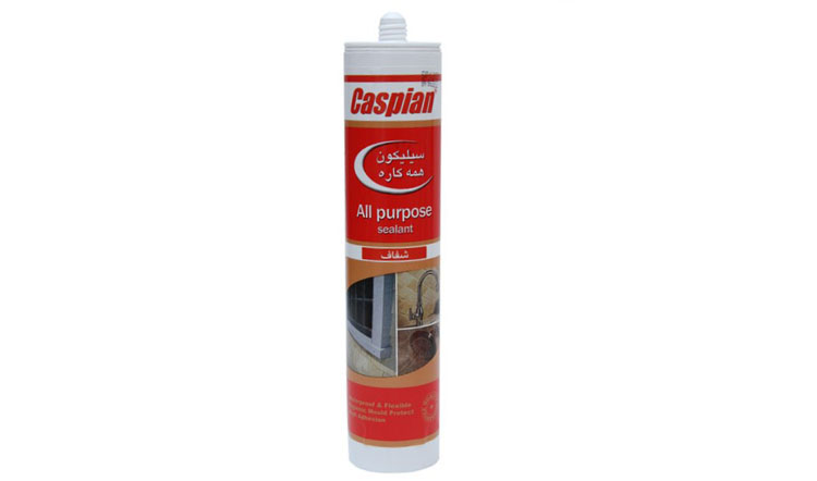 چسب سیلیکون کاسپین 300 میل
