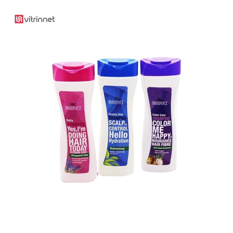 شامپو ضد ریزش و تقویتی مکس سافت