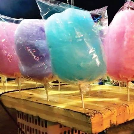 پشمک ساز طرح دیمر رنگی