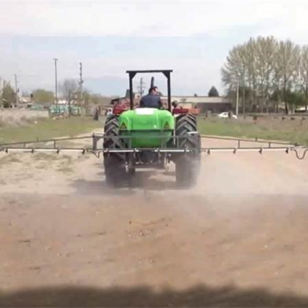 سمپاش پیستونی 120 مخزن 1000 لیتر و بوم 10 متر