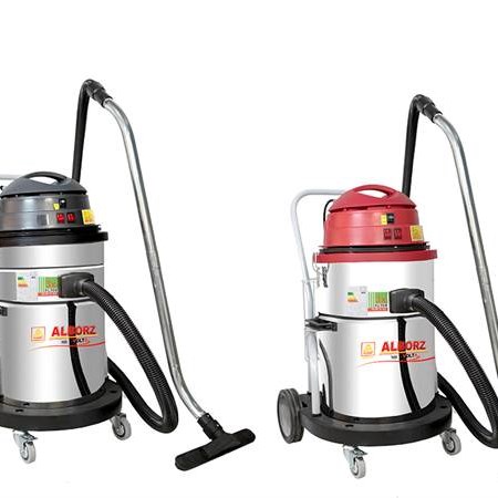 جارو برقی صنعتی 2 موتوره خاک مدل D4000