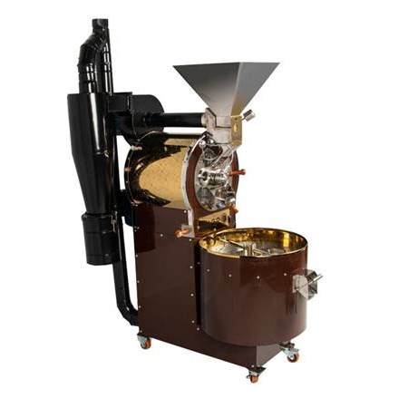 دستگاه روستر قهوه 15 کیلویی با فودر و قیف