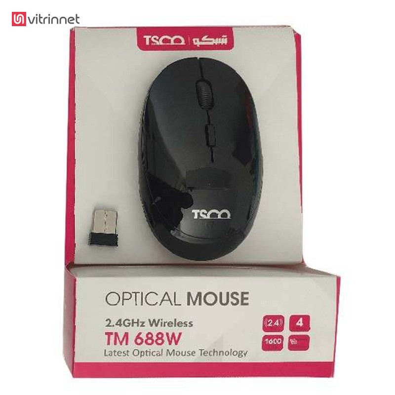 ماوس بی سیم تسکو TM688W