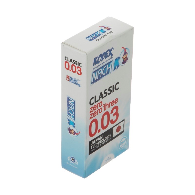 کاندوم کدکس ۱۰ عددی ۳ میکرون