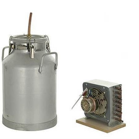 دستگاه تقطیر و دستگاه عرق گیری 30 لیتری تک چفت با کندانسور برقی