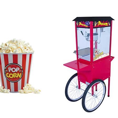 پاپ کرن ساز کالسکه ای