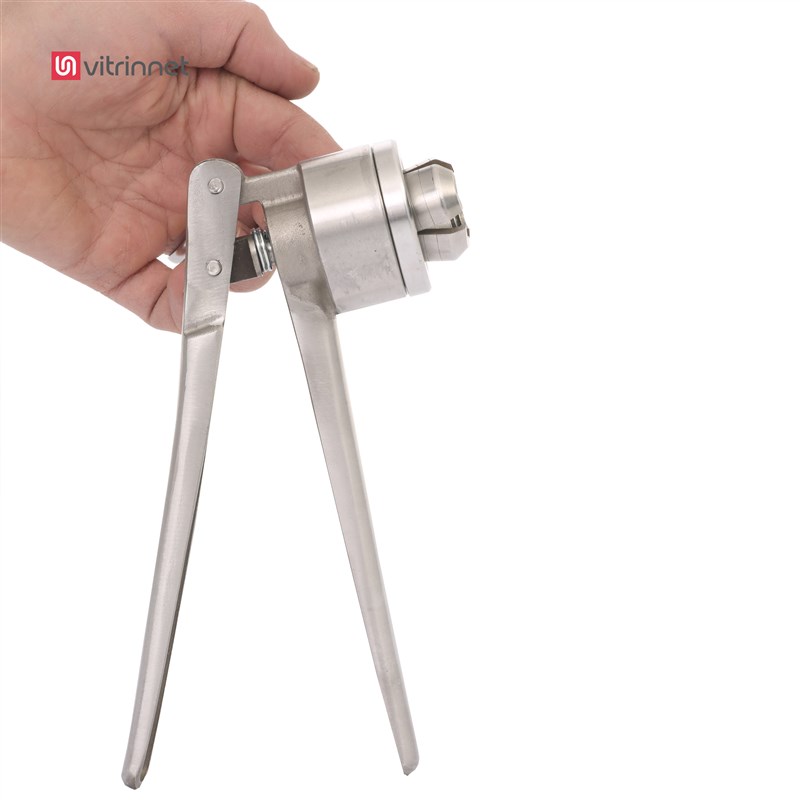 دستگاه درب بند ویال دستی بطری شیشه ای AG-VF-CAP