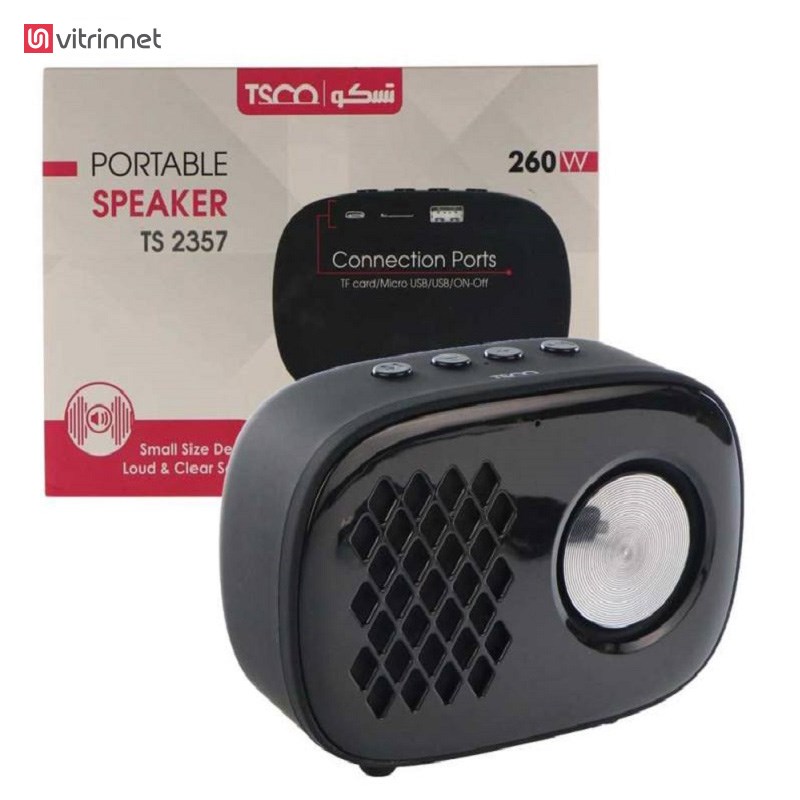 اسپیکر بلوتوثی قابل حمل تسکو مدل TS 2357