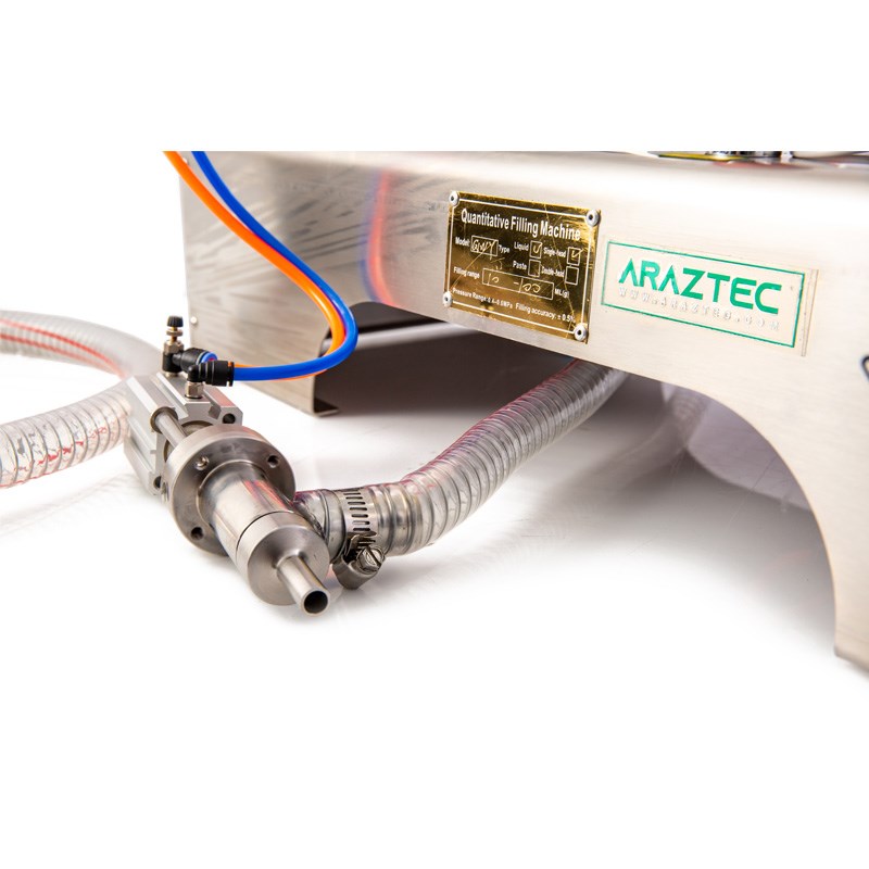 دستگاه پرکن پودر و گرانول 2 الی 200 گرم بدنه استیل FP1